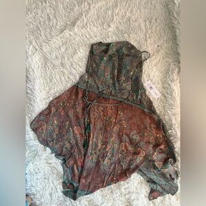 Highway Open Back Paisley Dress